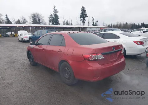 2011 Toyota Corolla Le z USA, uszkodzony, nr VIN JTDBU4EE3BJ097409